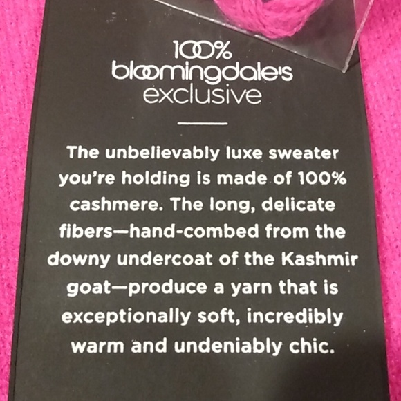 Cashmere sweater by Bloomingdales - Picture 4 of 13